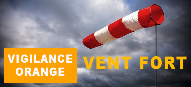 Val d’Oise en vigilance orange pour vent et jaune pour pluie-inondation