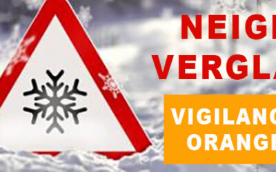 Vigilance orange neige/verglas