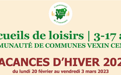CCVC – Accueils de loisirs vacances d’hiver