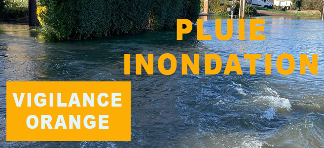 Vigilance orange pour pluie-inondation jeudi 10/10/2024