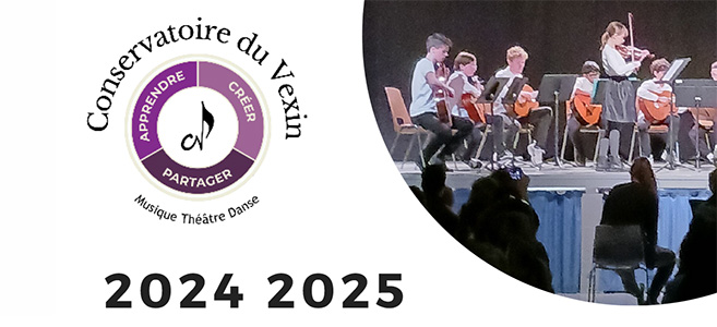 Saison culturelle 2024-2025 Conservatoire du Vexin